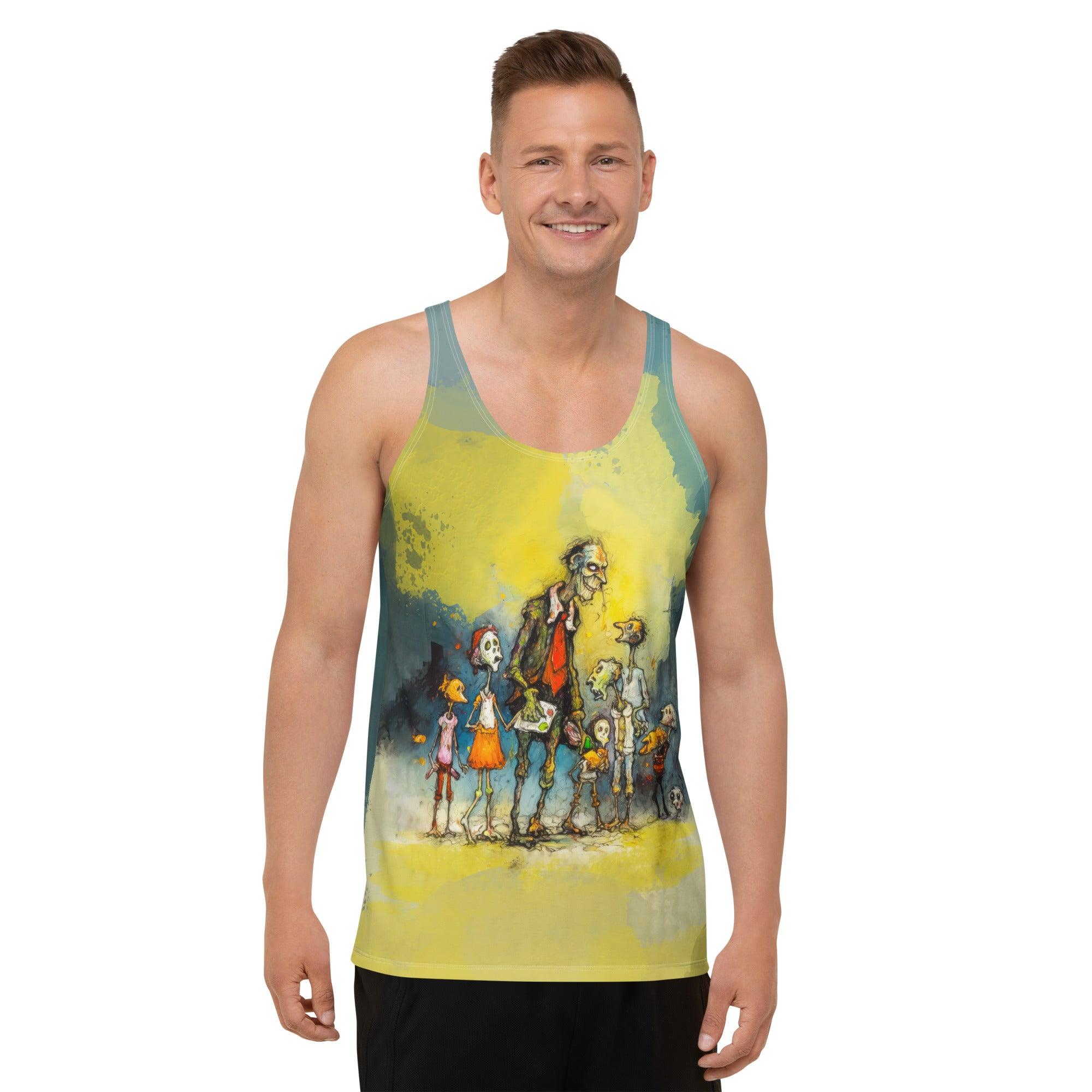 Halloween Harvest Men's All-Over Print Tank Top - Beyond T-shirts