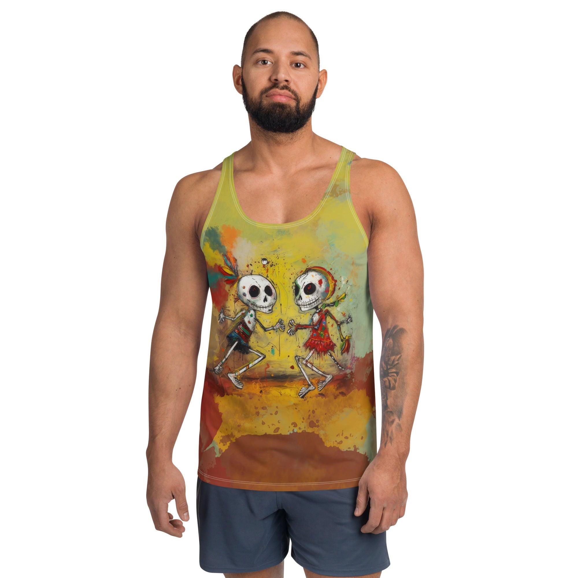 Fright Night Fiesta Men's All-Over Print Tank Top - Beyond T-shirts