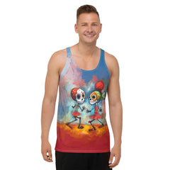 Halloween Midnight Masquerade Men's All-Over Print Tank Top - Beyond T-shirts