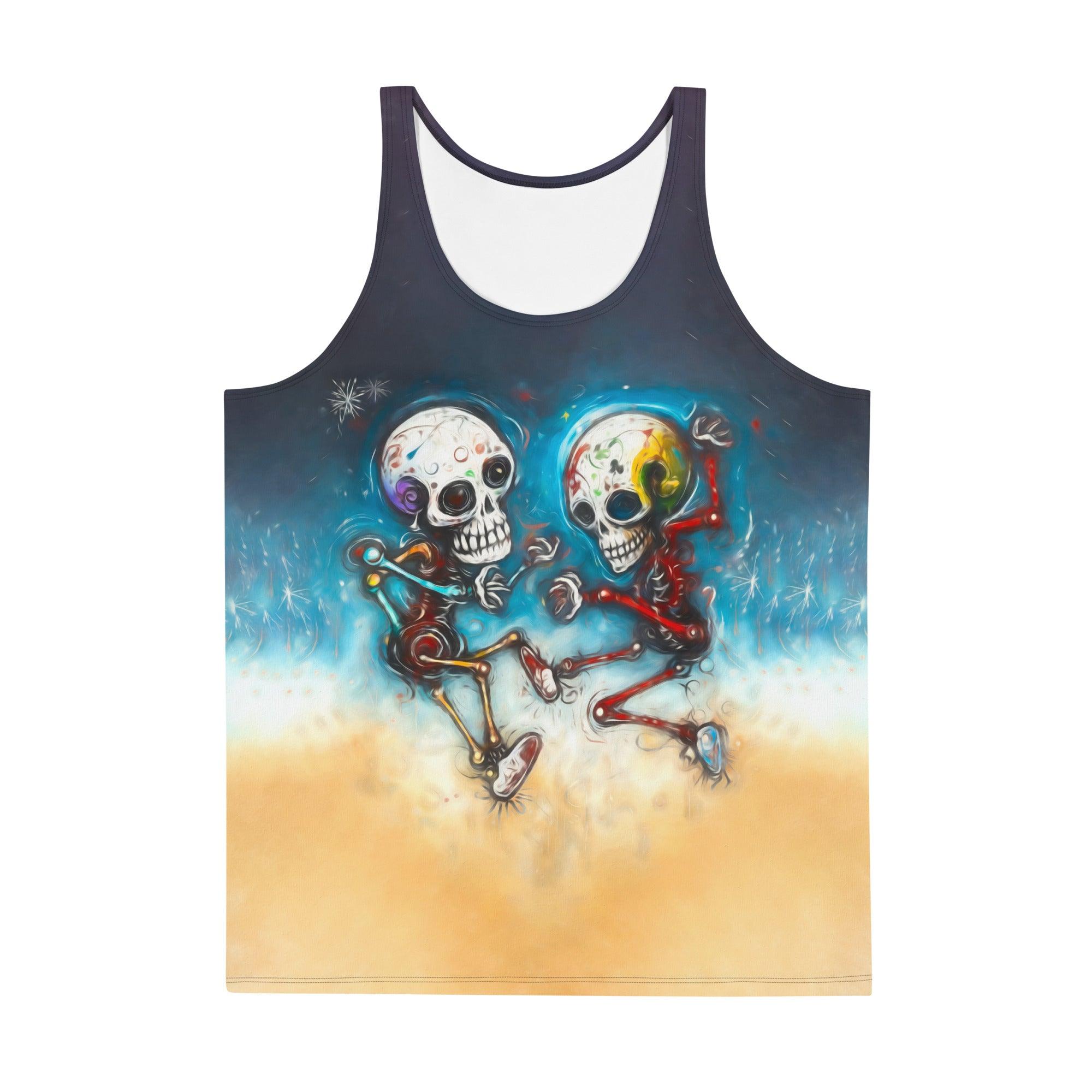 Haunted House Party Men's All-Over Print Tank Top - Beyond T-shirts