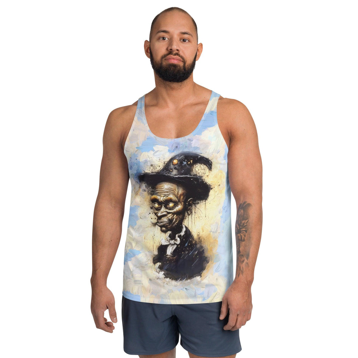 Halloween Moonlit Magic Men's All-Over Print Tank Top - Beyond T-shirts