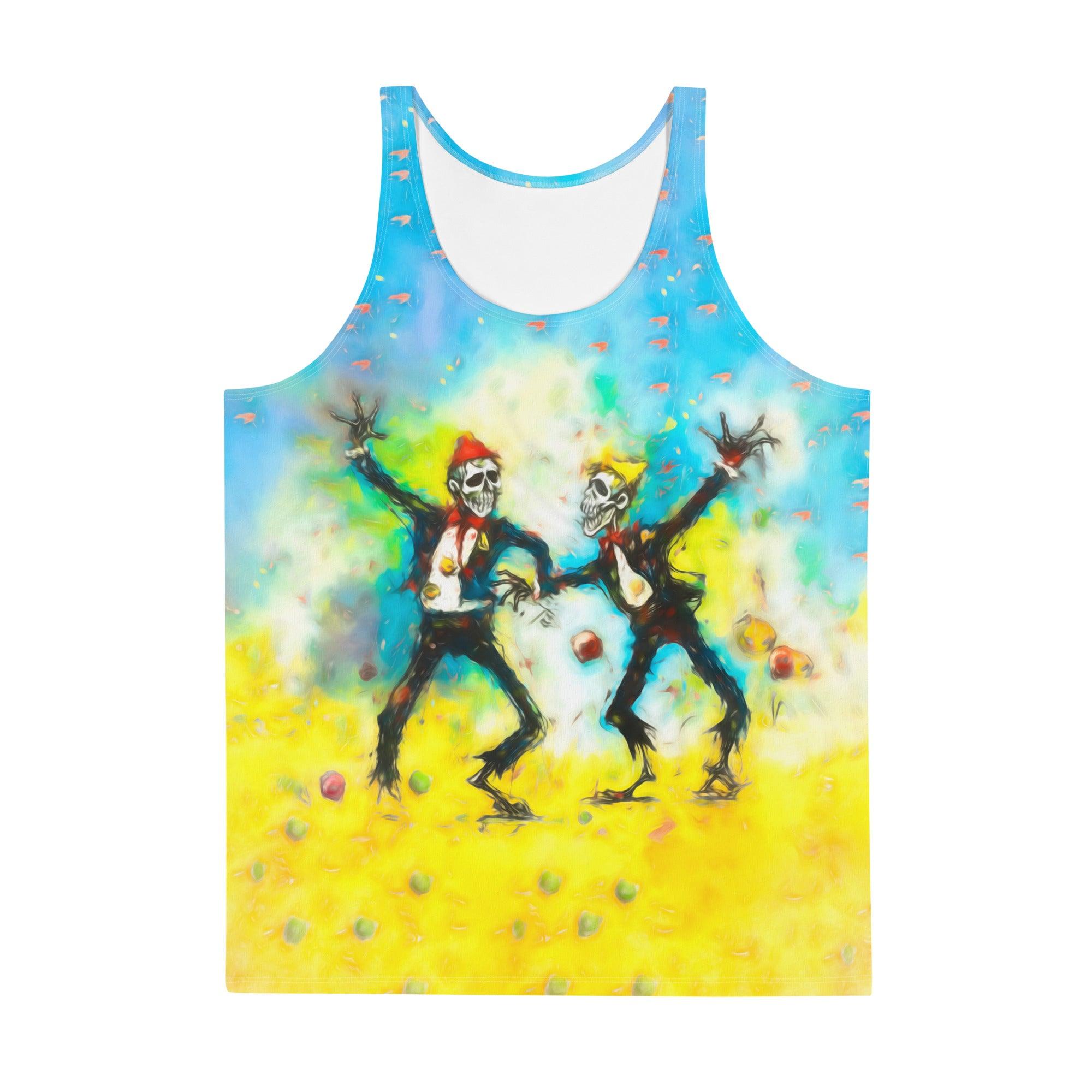 Mysterious Masks Men's All-Over Print Tank Top - Beyond T-shirts