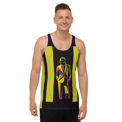 Abstract Artistry Elegance Men's All-Over Print Tank Top - Beyond T-shirts