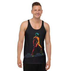 Whimsical Fashionista Men's All-Over Print Tank Top - Beyond T-shirts