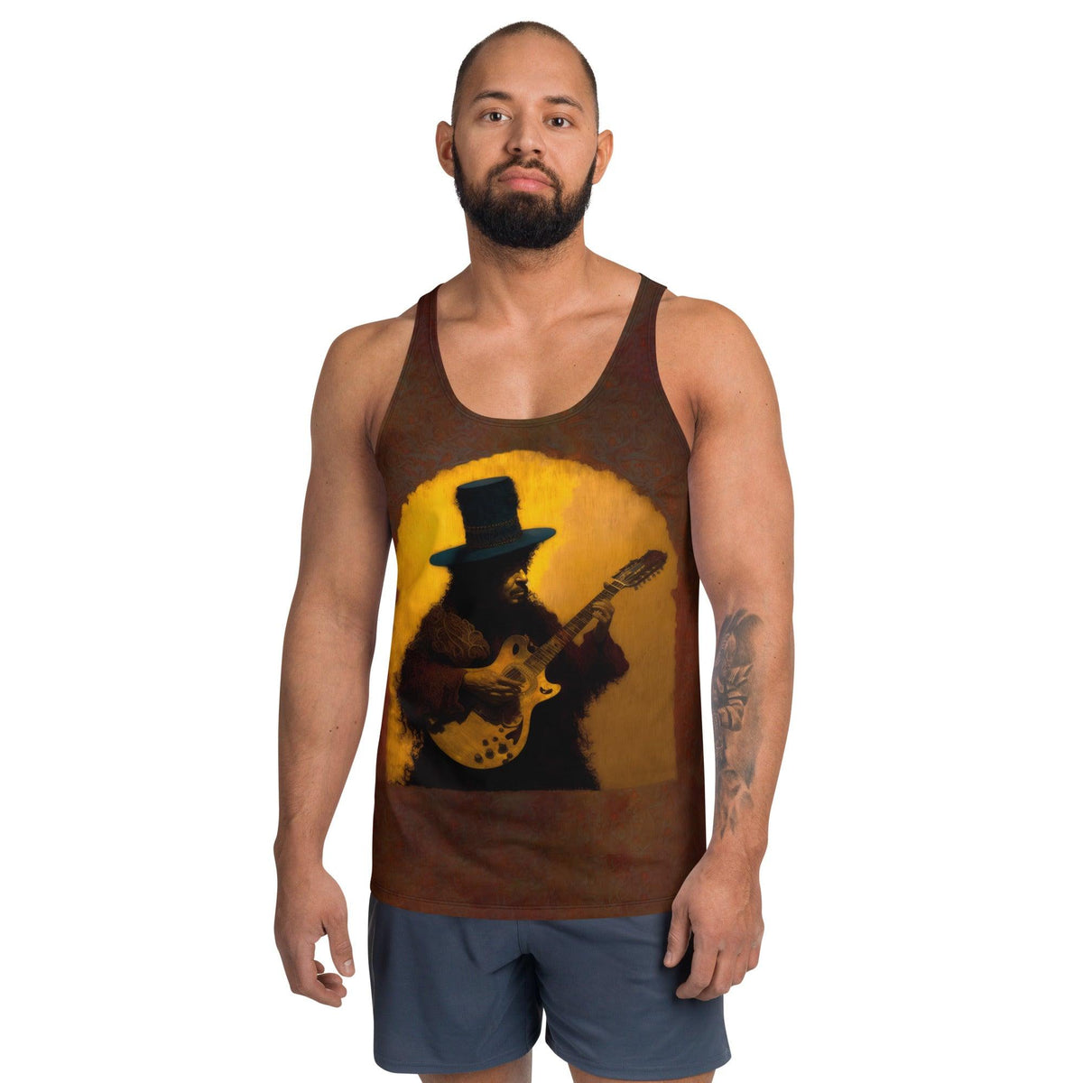 Rock 'n' Roll Rebel Men's Tank Top - Beyond T-shirts