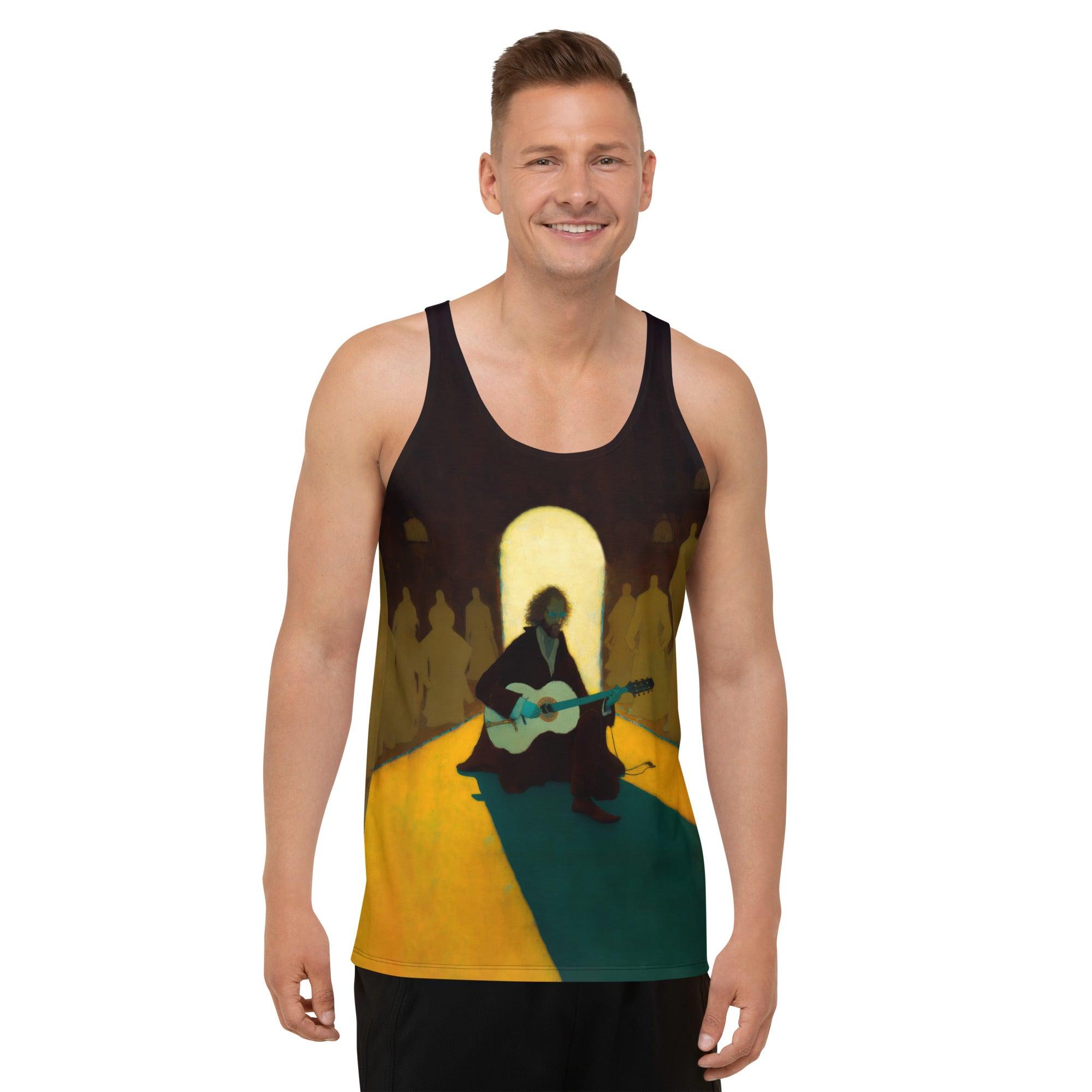 Hip-Hop Groove Men's Music Tank Top - Beyond T-shirts