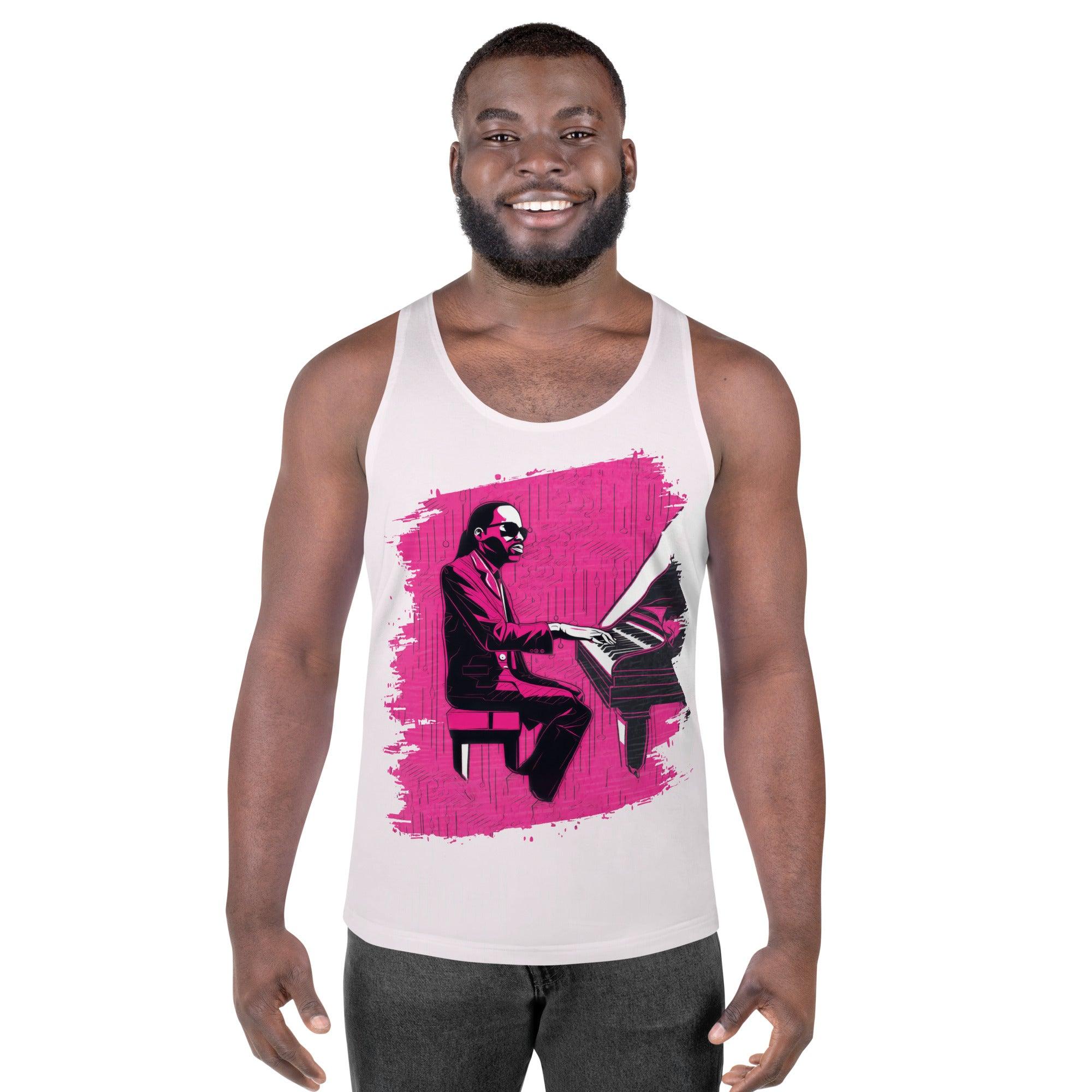 Abstract Elegance All-Over Print Men's Tank Top - Beyond T-shirts