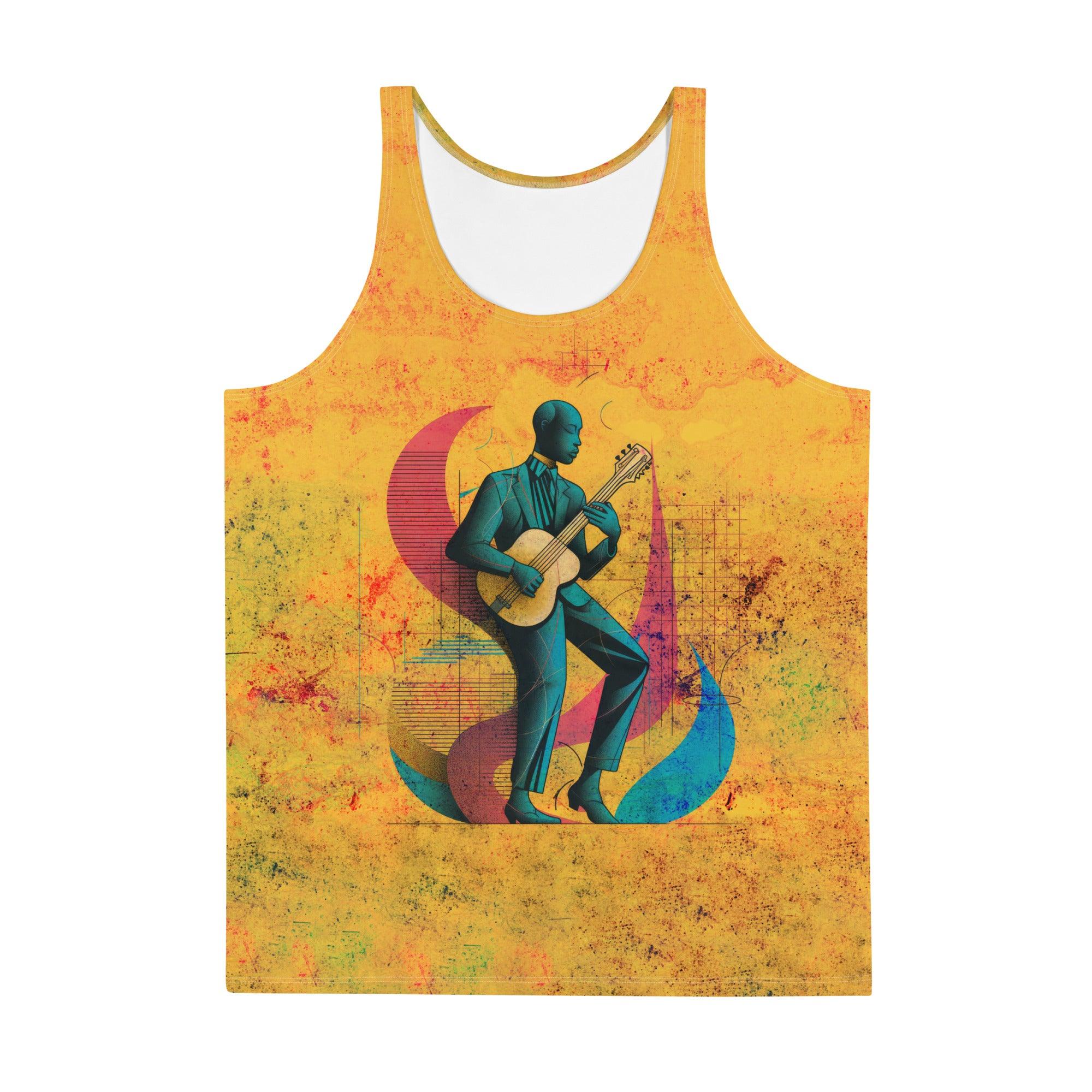 Watercolor Whimsy All-Over Print Men's Tank Top - Beyond T-shirts