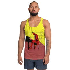 Retro Pop Vibes All-Over Print Men's Tank Top - Beyond T-shirts