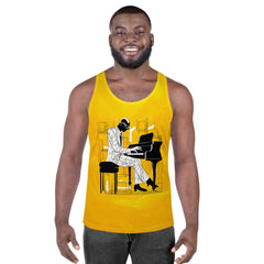 Futuristic Fusion II All-Over Print Men's Tank Top - Beyond T-shirts