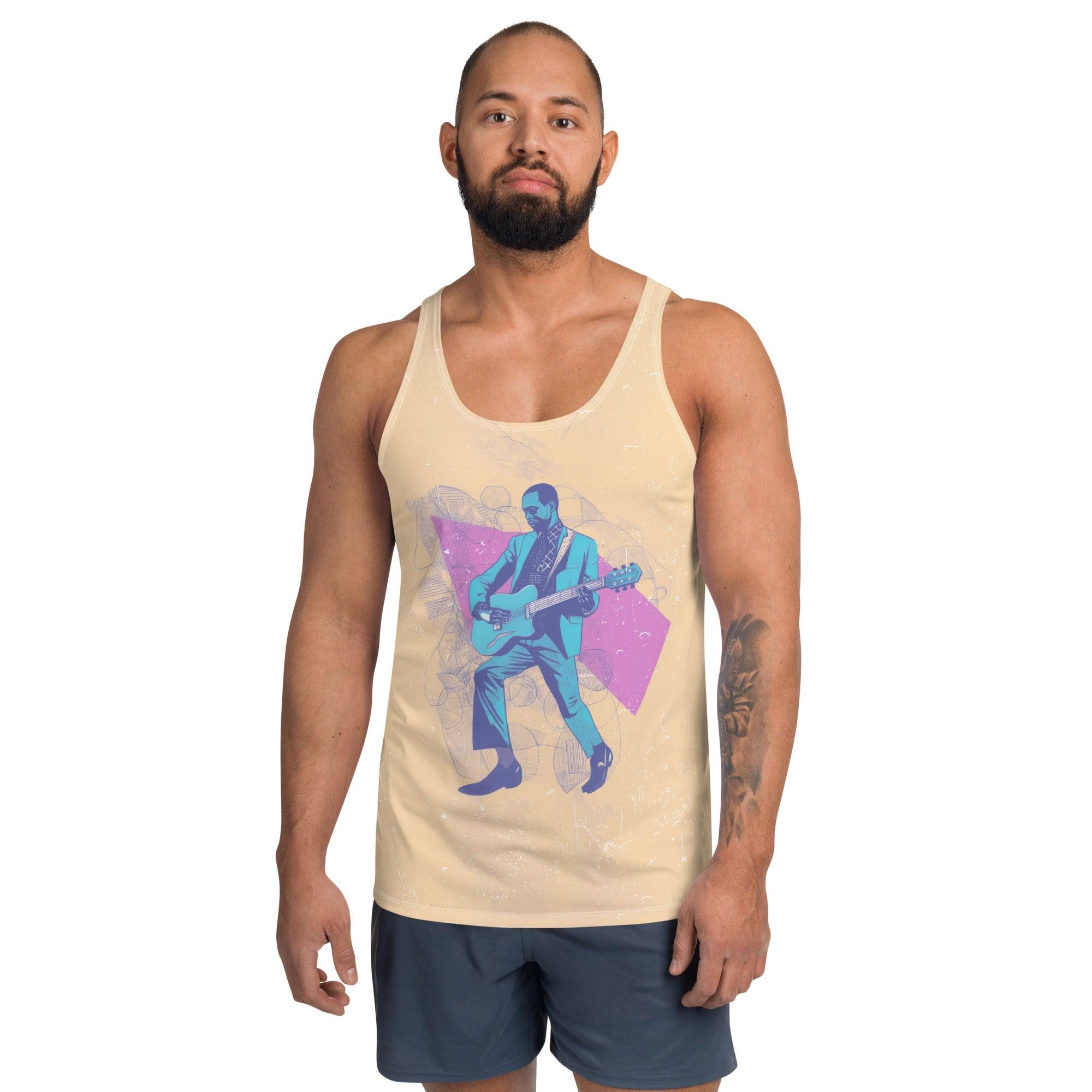 Streetwise Graffiti All-Over Print Men's Tank Top - Beyond T-shirts