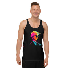 Street Art Statement All-Over Print Men's Tank Top