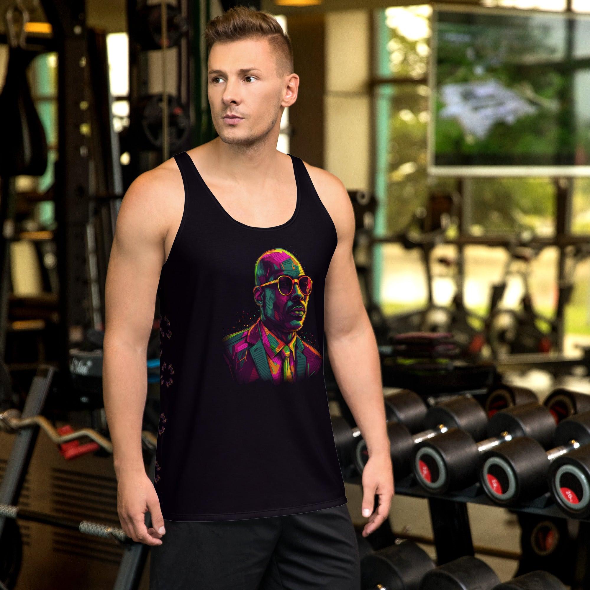 Modern Masterpiece All-Over Print Men's Tank Top - Beyond T-shirts