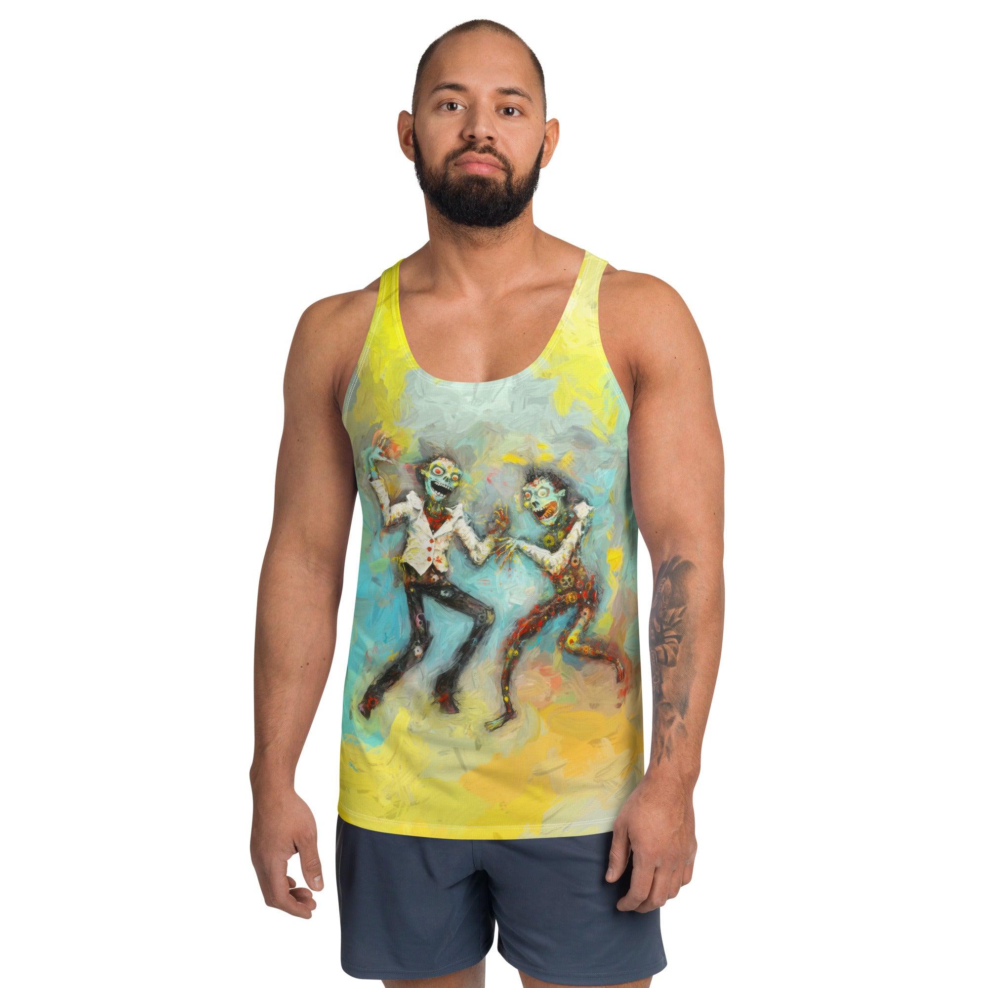 Haunted Pirate's Cove Men's All-Over Print Tank Top - Beyond T-shirts