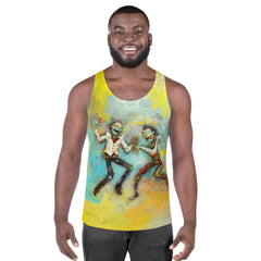 Haunted Pirate's Cove Men's All-Over Print Tank Top - Beyond T-shirts