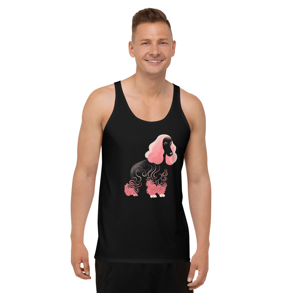 Stylish Squirrel Swirl Tank Top