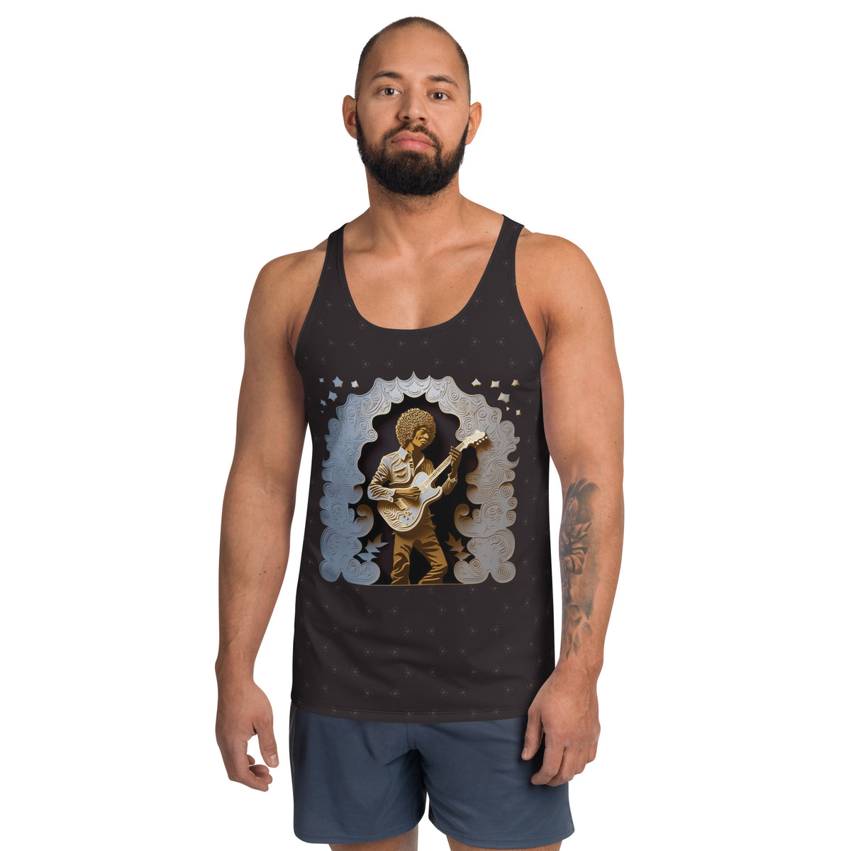 Tuneful Twilight Men's Tank Top