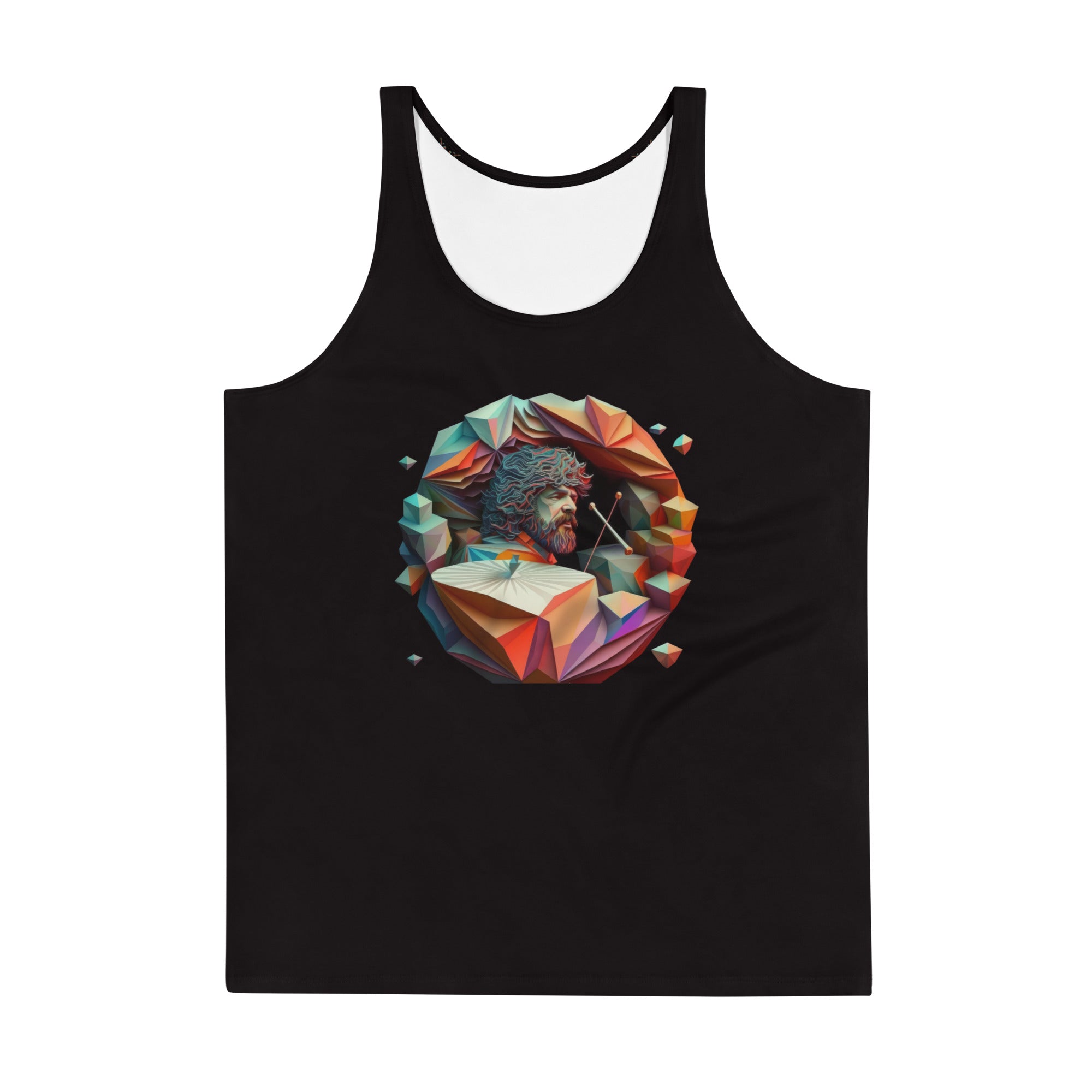 Rhythmic Ripples Men's Tank Top