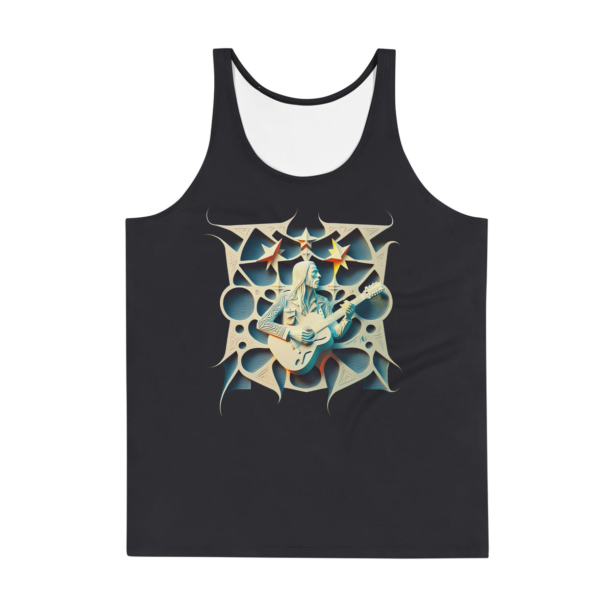 Musical Mandala Magic Men's Tank Top