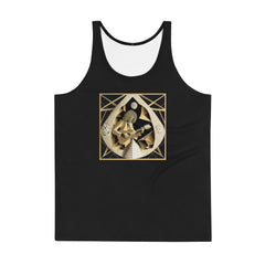 Vibrant Violin Virtuoso Men's Tank Top