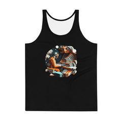 Melodic Motif All-Over Print Men's Tank Top