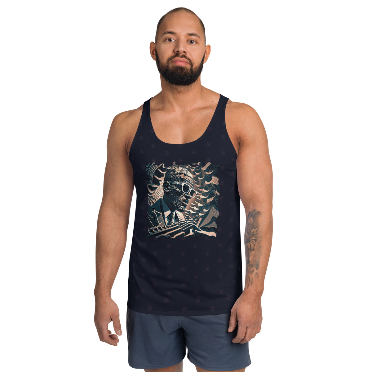 Funky Frequencies Men's Tank Top