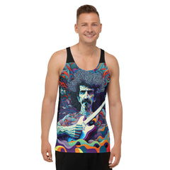 Soulful Stripes All-Over Print Men's Tank Top