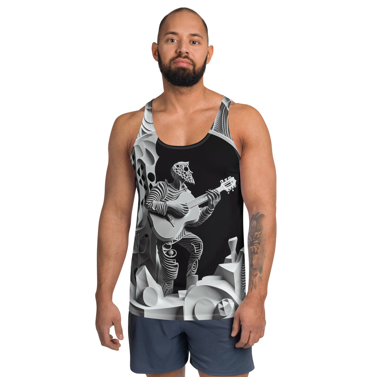 Bass Clef Beat Men's Tank Top