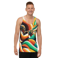 Acoustic Aura Men's Tank Top