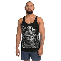 Alt Rock Abstract Men's Tank Top