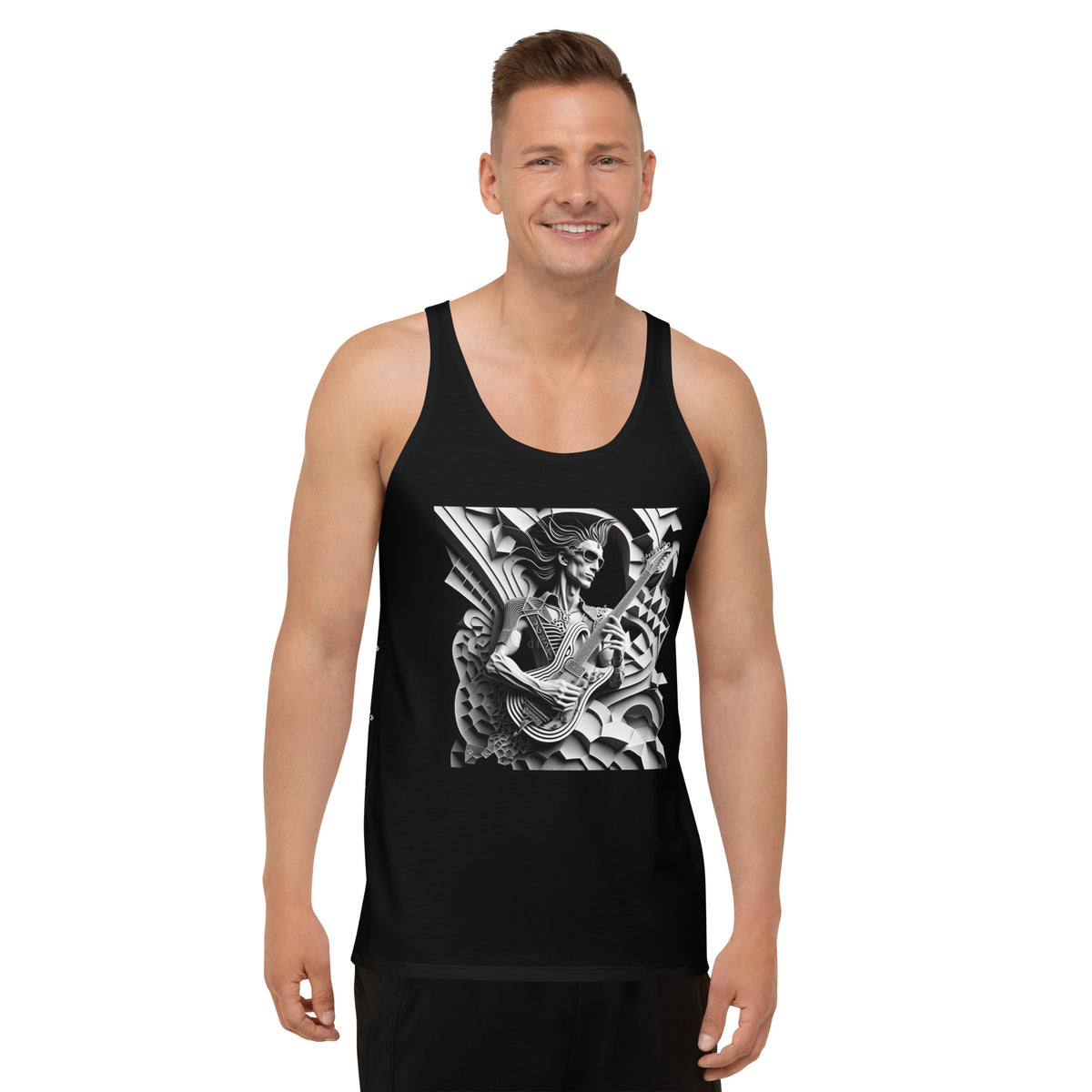 Chord Collage All-Over Print Men's Tank Top