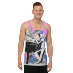 Abstract Monochrome Men's Tank Top