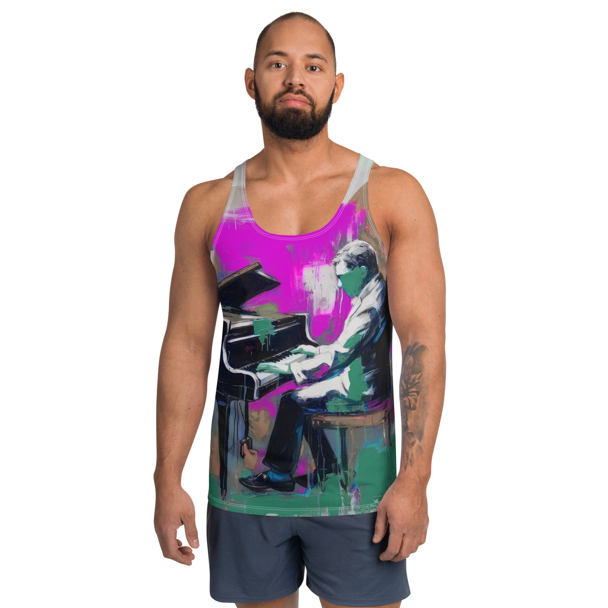 Elemental Abstract Men's Tank Top