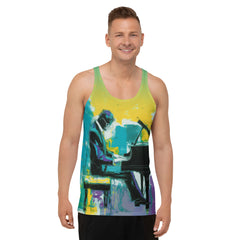 Abstract Zen Men's Tank Top