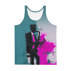 Minimalist Night Sky Men's Tank Top