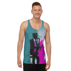 Minimalist Night Sky Men's Tank Top