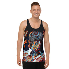 Sonic Serenade All-Over Print Men's Tank Top