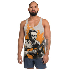 Urban Minimalist Streak Men's Tank Top