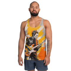 Abstract Sunset Hues Men's Tank Top