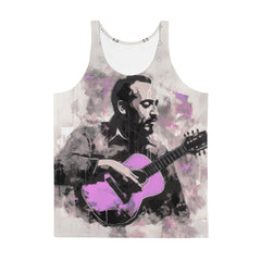 Monochrome Abstract Men's Tank Top