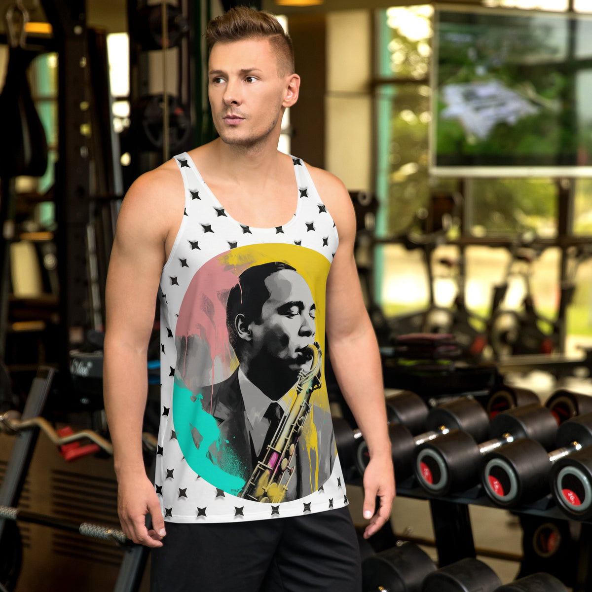 Geometric Harmony All-Over Print Men's Tank Top