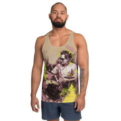 Earthy Abstraction All-Over Print Men's Tank Top