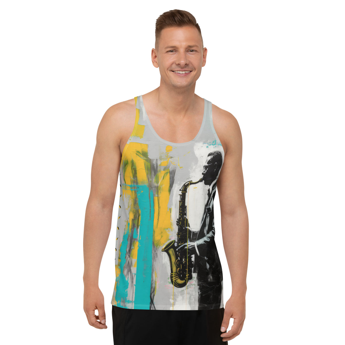 Subtle Elegance All-Over Print Men's Tank Top