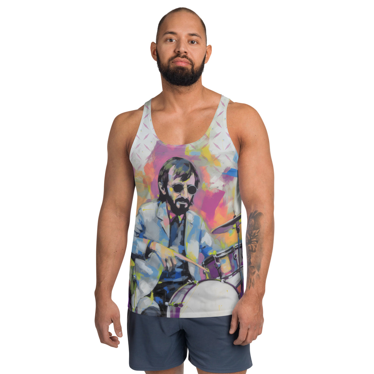 Urban Abstract Men's Tank Top