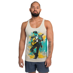 Cosmic Curve Men's Tank Top