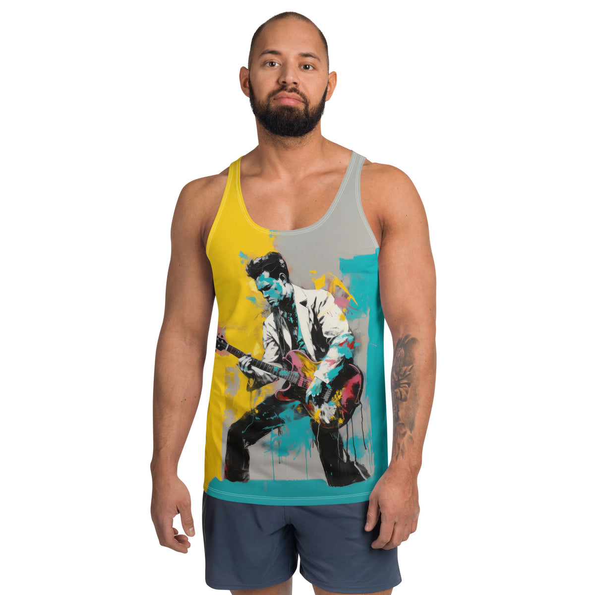 Minimalist Mirage Men's Tank Top