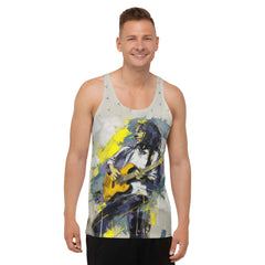 Geometric Shadow Men's Tank Top