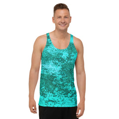 Vintage Patina All-Over Print Men's Tank Top