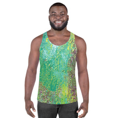 Rustic Weave Men's Tank Top