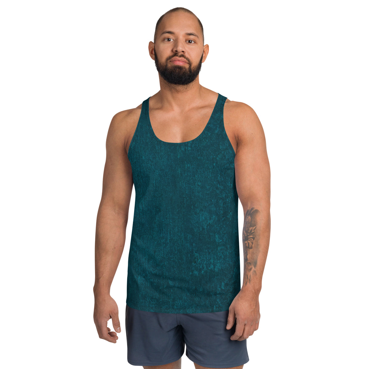 Silver Sheen Men's Tank Top